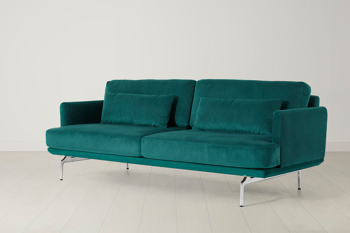 Model 14 3 Seater Sofa in Kingfisher