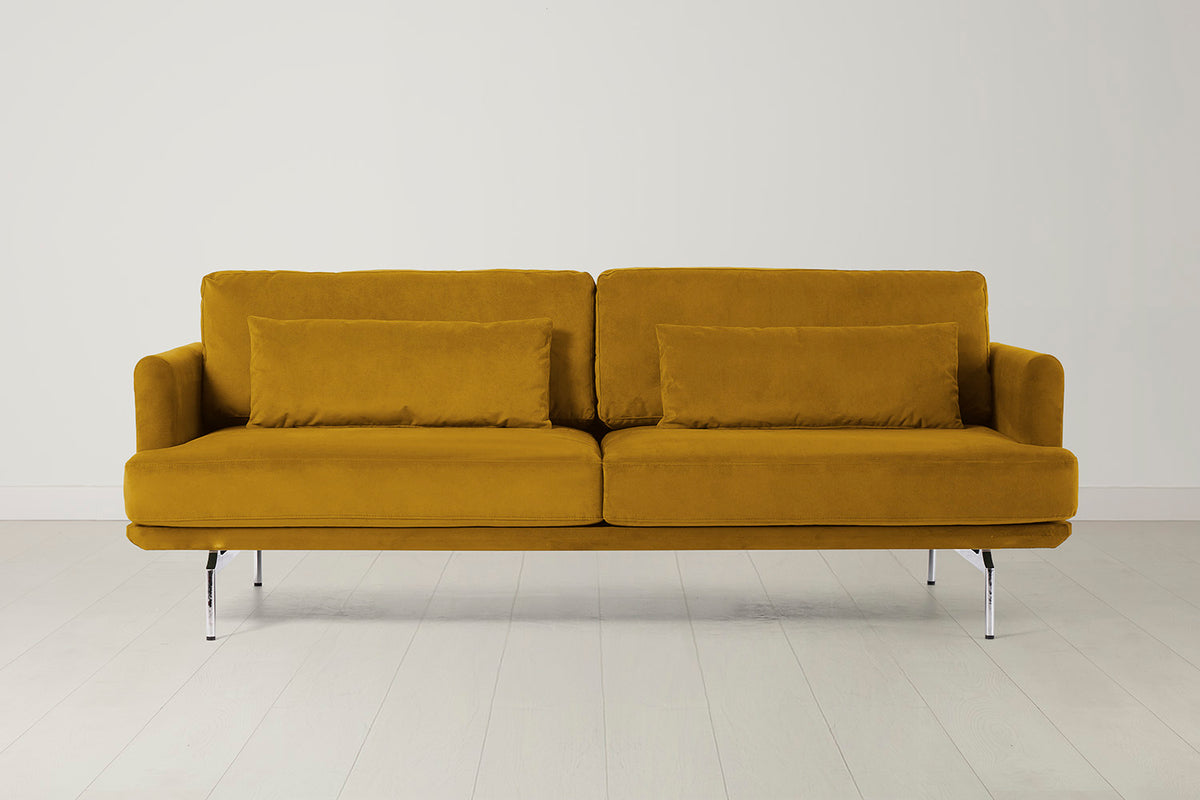 Model 14 3 Seater Sofa in Mustard