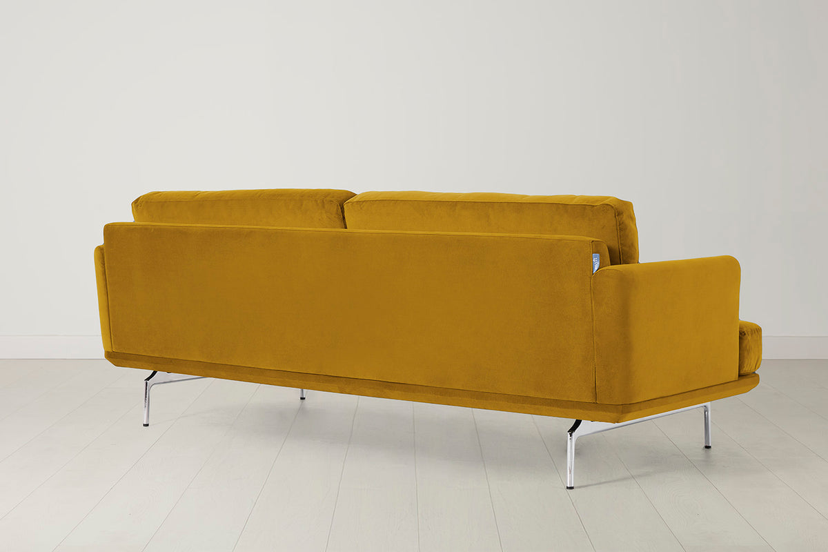 Model 14 3 Seater Sofa, Mustard