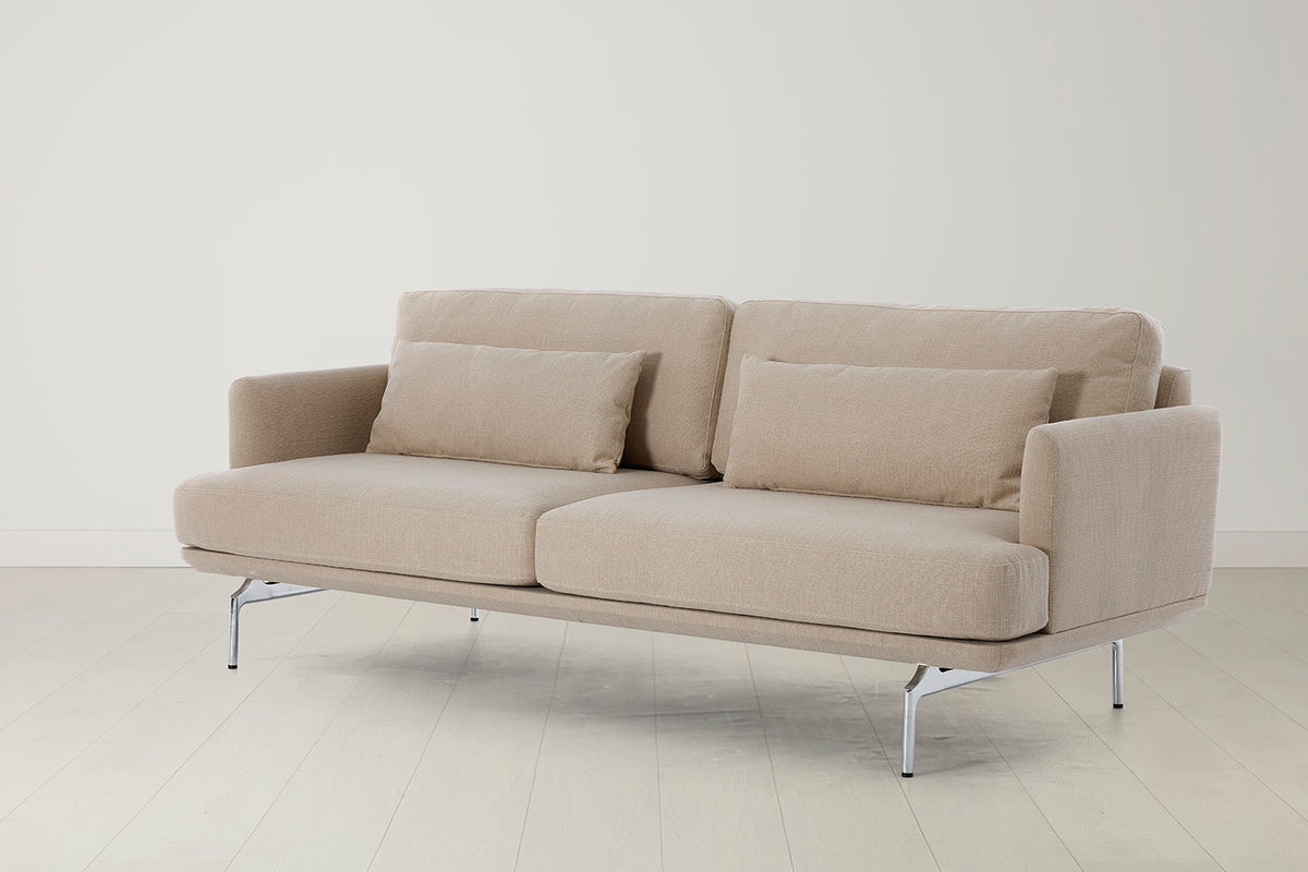 Model 14 3 Seater Sofa, Oatmeal