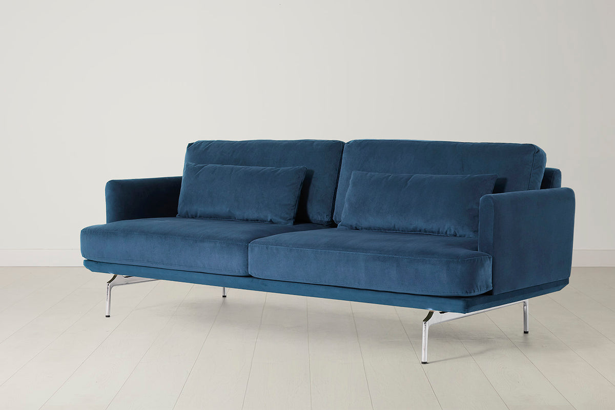 Model 14 3 Seater Sofa in Teal