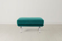 Model 14 Ottoman in Kingfisher