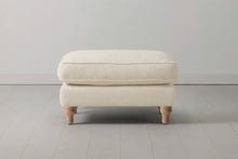 Model 15 Ottoman, Oak / Ivory