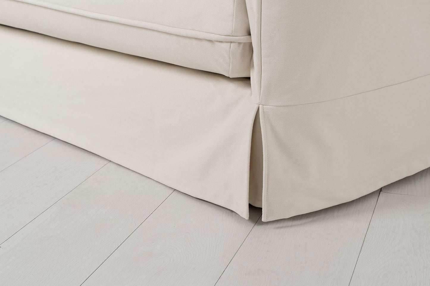 Model 18 2 Seater Sofa with Ottoman, Nougat