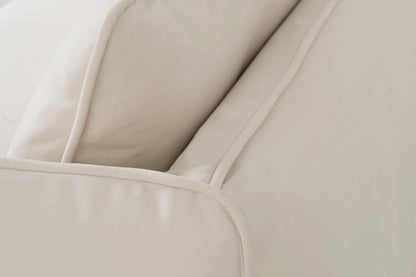 Model 18 2 Seater Sofa, Nougat