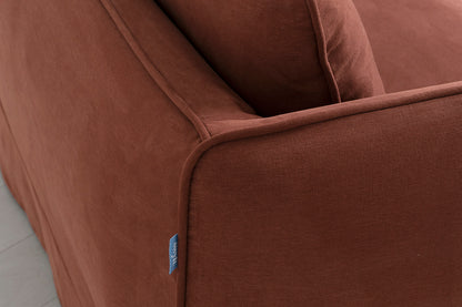 Model 18 3 Seater Sofa with Ottoman, Tuscan
