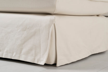 Model 18 Ottoman, Nougat