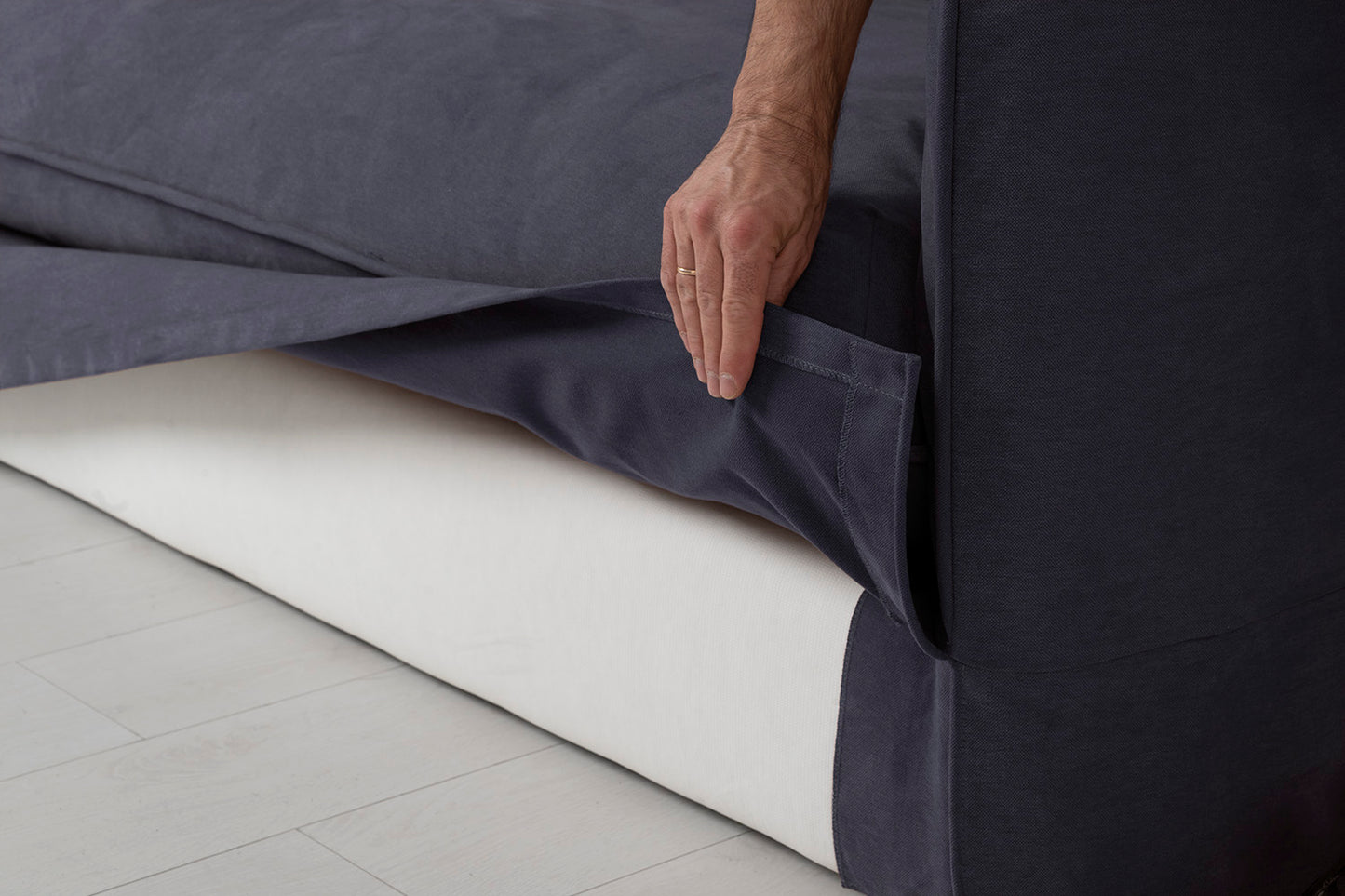 Model 18 3 Seater Sofa Covers, Midnight
