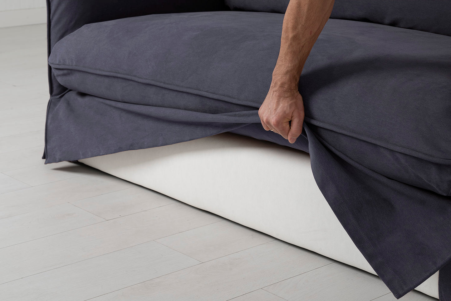 Model 18 3 Seater Sofa Covers, Midnight