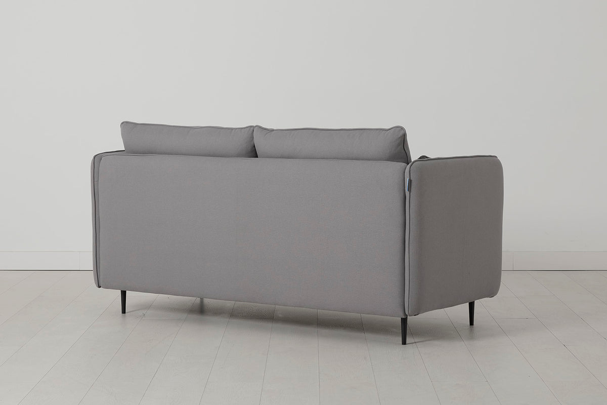 Model 19 2 Seater Sofa with Ottoman, Risso — Back View