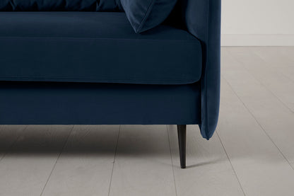 Model 19 3 Seater Sofa, Indigo — Leg Detail
