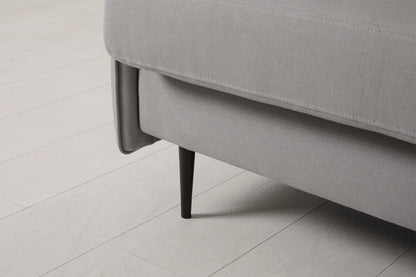 Model 19 3 Seater Sofa with Ottoman, Risso — Leg Detail