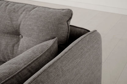 Model 19 3 Seater Right Chaise Sofa, Shadow — Cushion Detail