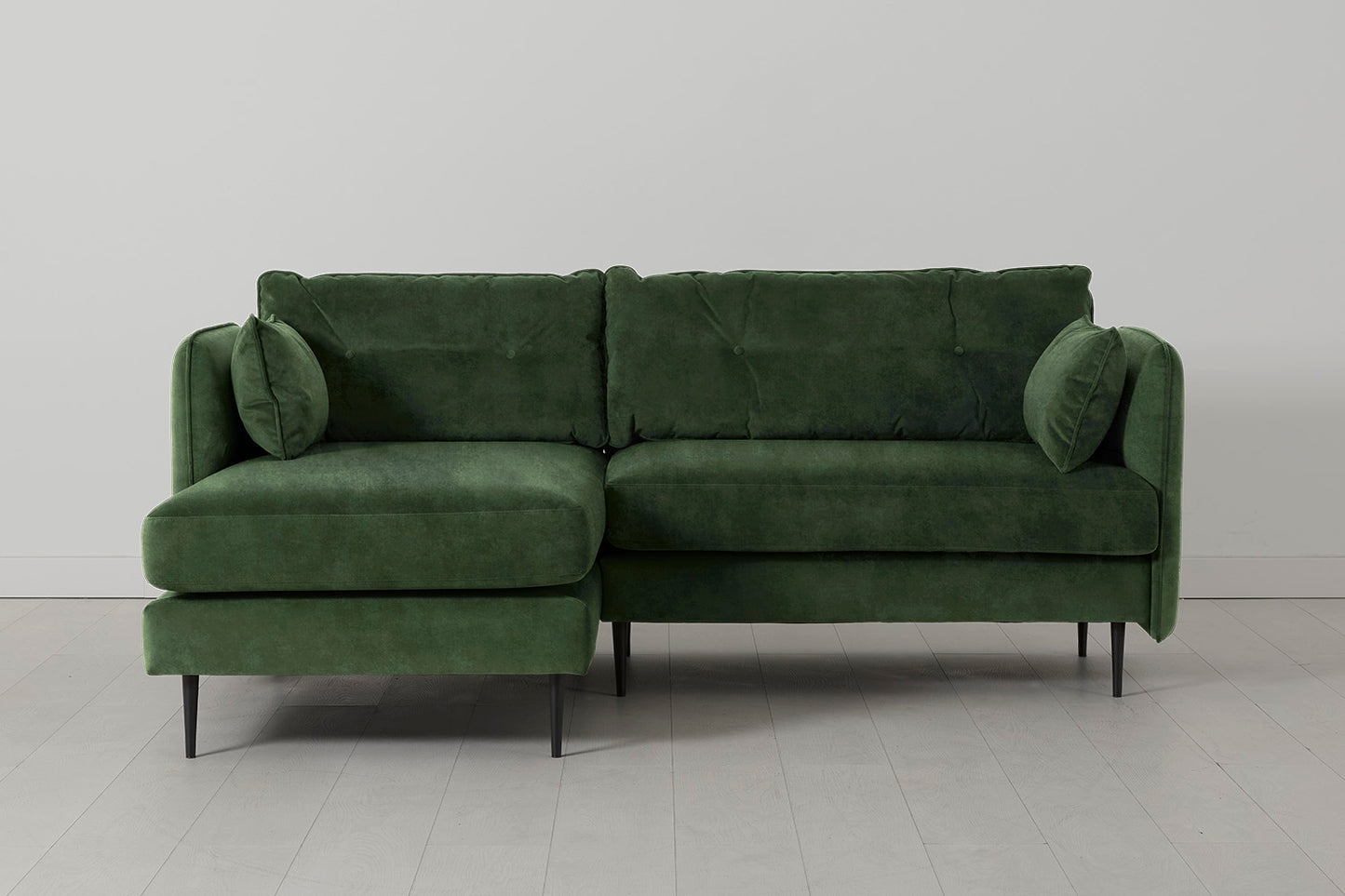 Model 19 3 Seater Left Chaise Sofa, Conifer
