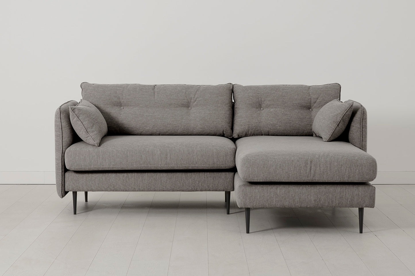 Model 19 3 Seater Right Chaise Sofa, Shadow