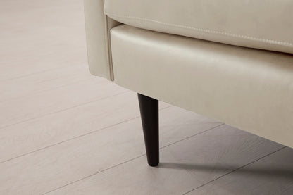 Model 01 2-Seater Sofa with Ottoman, Oyster