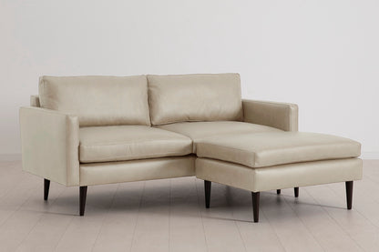 Model 01 2-Seater Sofa with Ottoman, Oyster