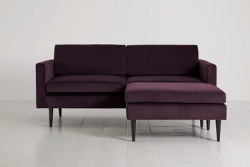 Model 01 2 seater right chaise Grape image 01.webp