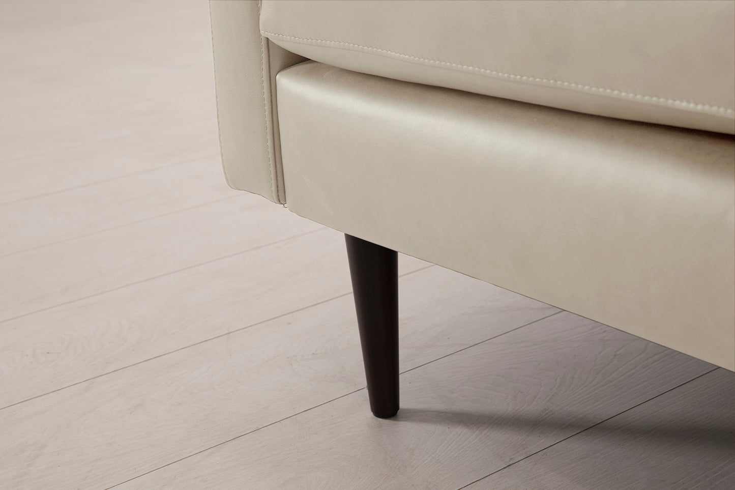 Model 01 3-Seater Sofa with Ottoman, Oyster