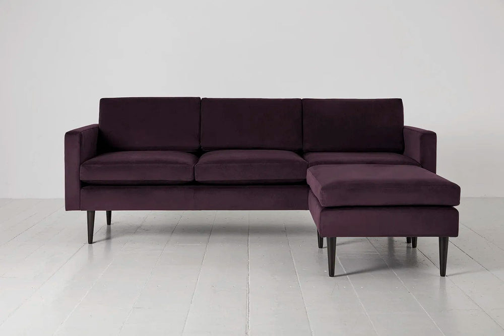 Model 01 3 seater Right chaise Grape image 01.webp