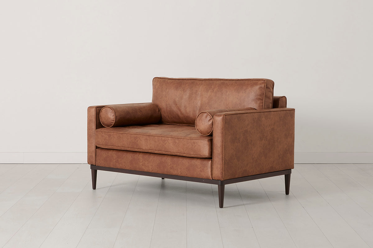 Model 02 Loveseat, Chestnut