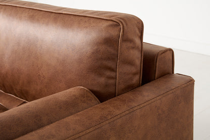 Model 02 Loveseat, Chestnut
