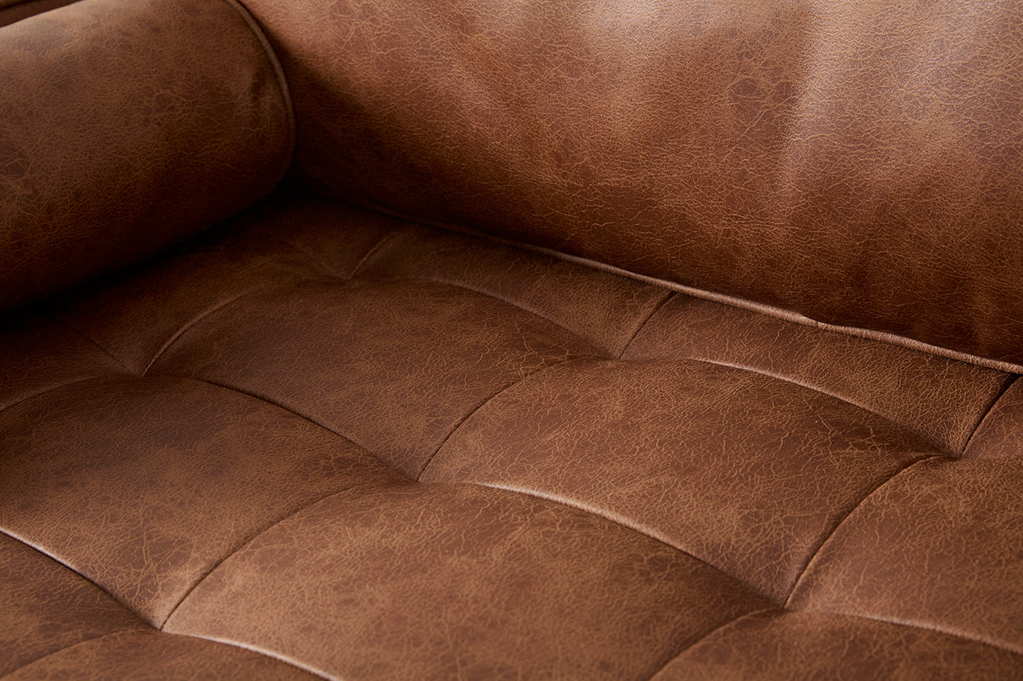 Model 02 Loveseat, Chestnut