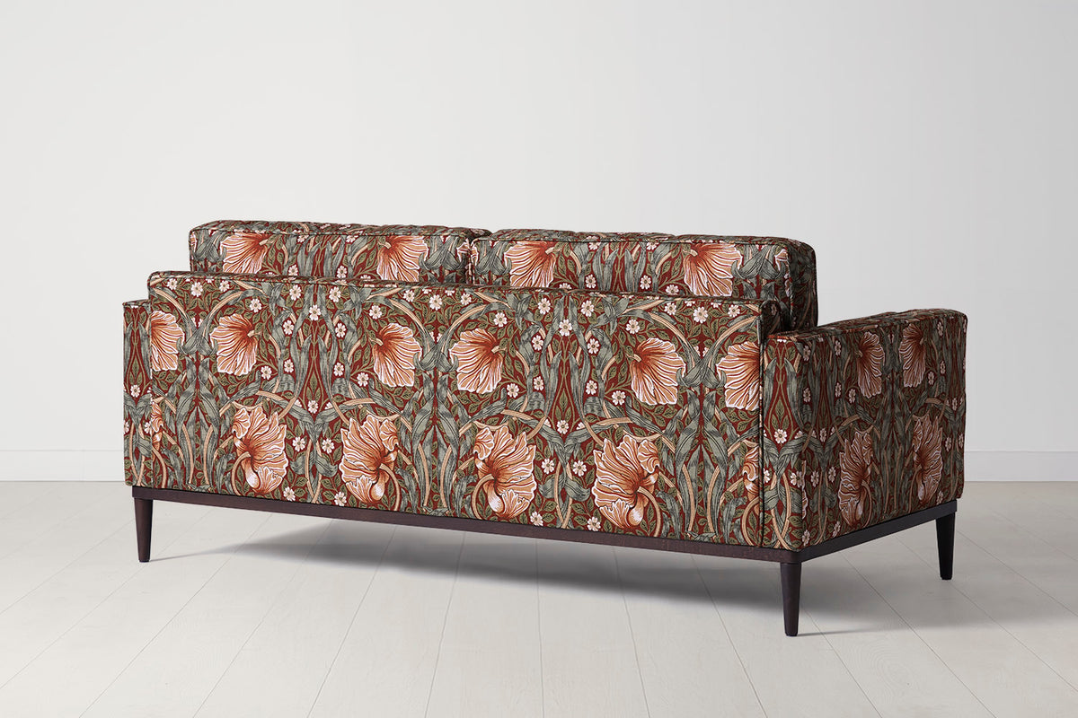 Model 02 2-Seater Sofa with Ottoman, Pimpernel