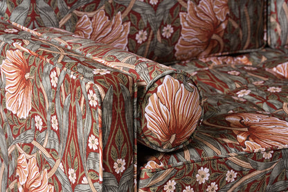 Model 02 2-Seater Sofa with Ottoman, Pimpernel