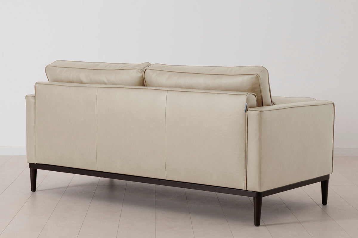 Model 02 3-Seater Sofa with Ottoman, Oyster