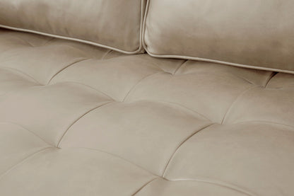 Model 02 2-Seater Sofa with Ottoman, Oyster
