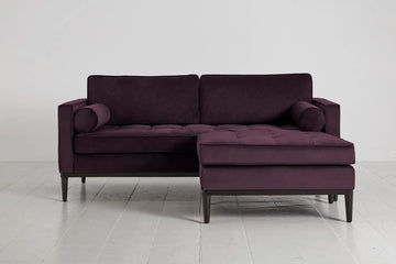 Model 02 2 seater right chaise - Grape image 01.webp