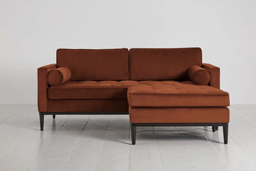 Model 02 2 seater right chaise - Umber image 01.webp