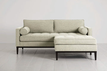 Model 02 2 seater right chaise image 01 Pebble.webp