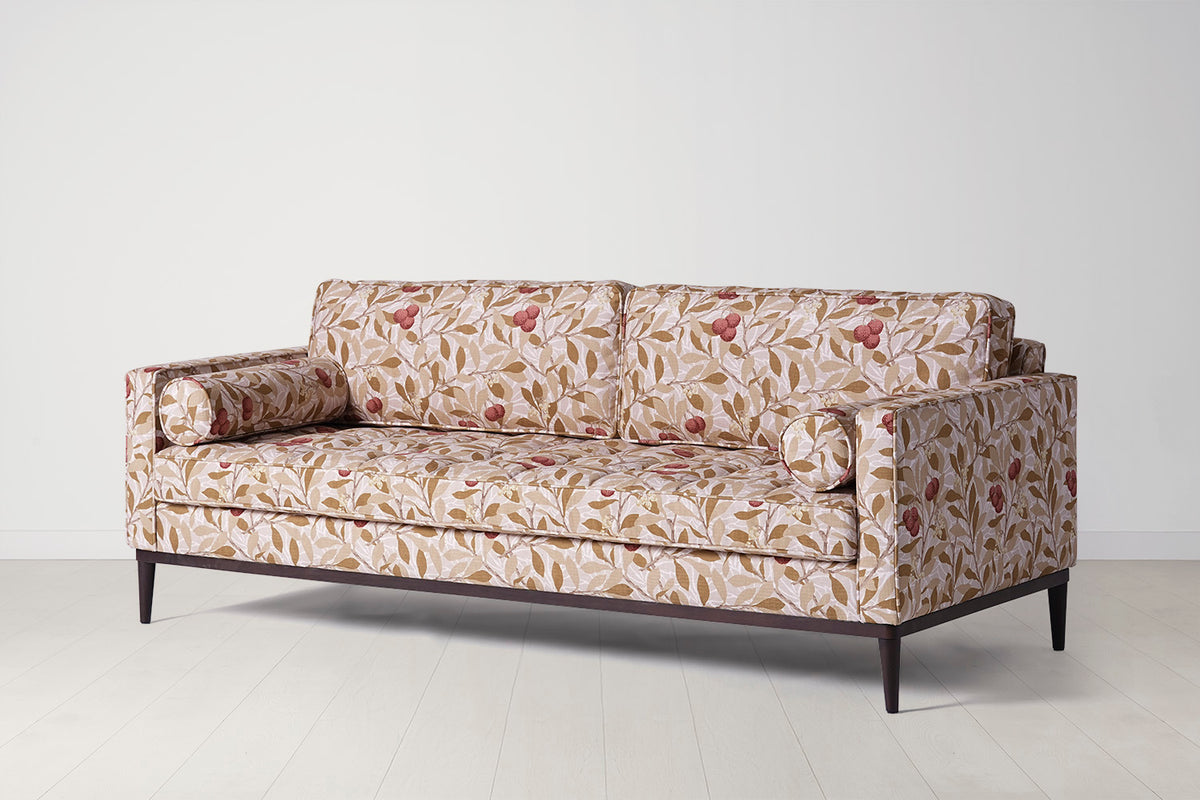 Model 02 3-Seater Sofa, Arbutus