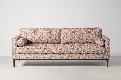 Model 02 3-Seater Sofa with Ottoman, Arbutus