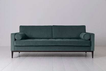 Model 02 3-Seater Sofa, Petrol