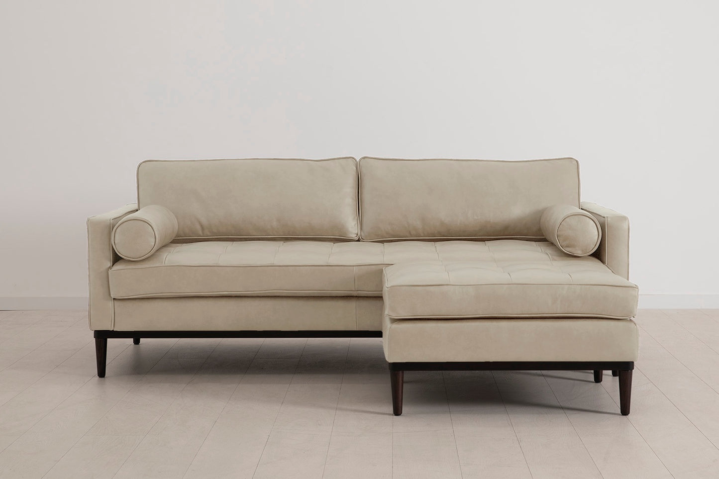 Model 02 3-Seater Sofa with Ottoman, Oyster
