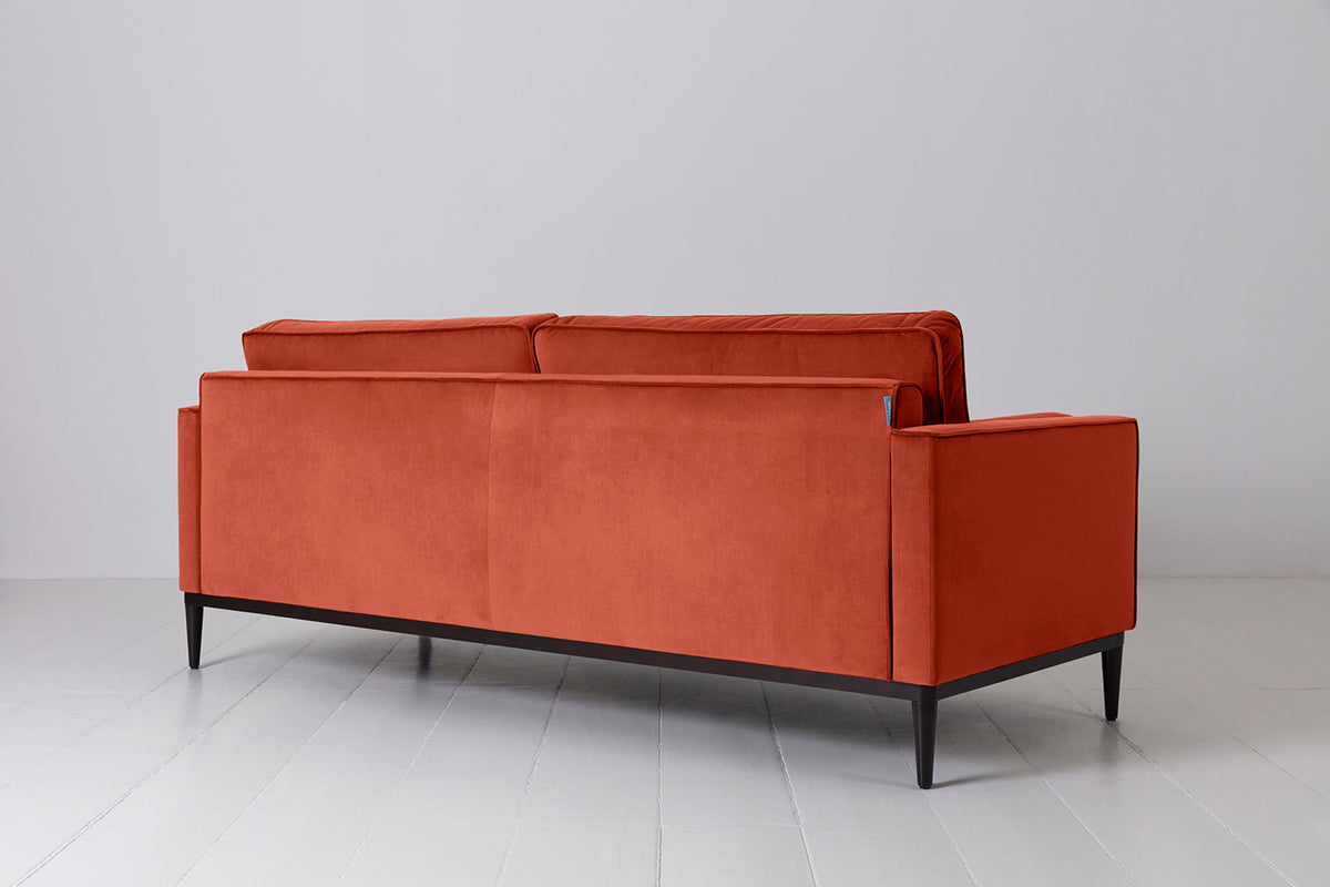 Model 02 3-Seater Sofa, Paprika