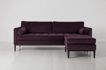 Model 02 3 seater Right chaise - Grape image 01.webp