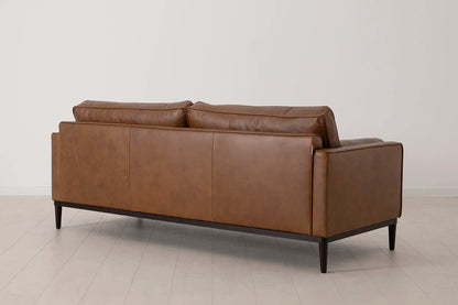 Model 02 3-Seater Sofa with Ottoman, Maple
