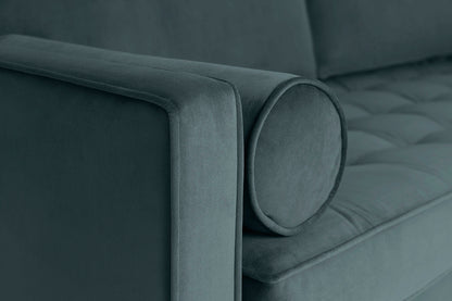 Model 02 2-Seater Sofa, Petrol