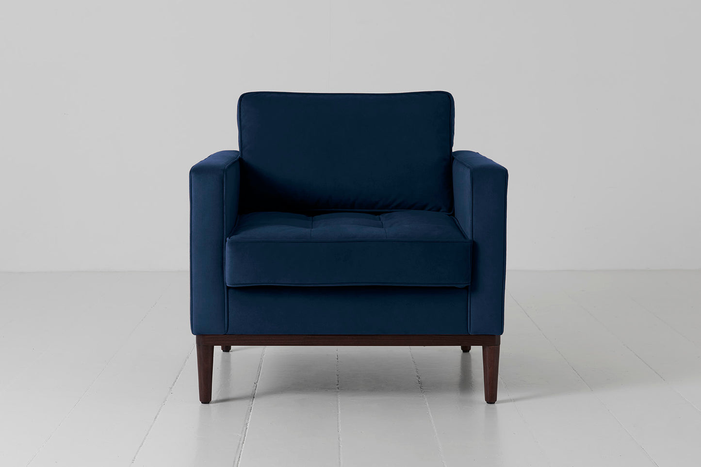Model 02 Armchair, Indigo