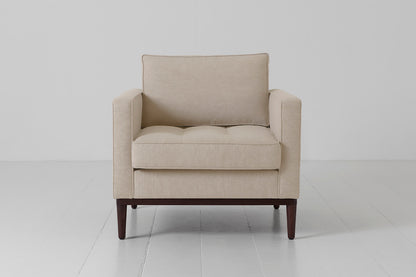 Model 02 Armchair, Oatmeal