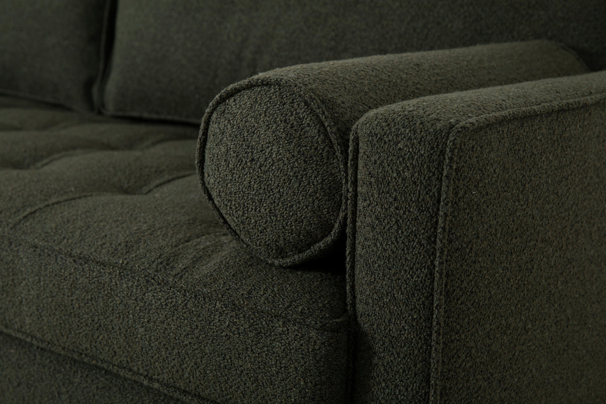 Model 02 Sofa Bed 3 Seater, Fern
