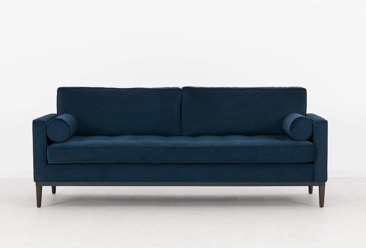 Model 02 3-Seater Sofa, Teal