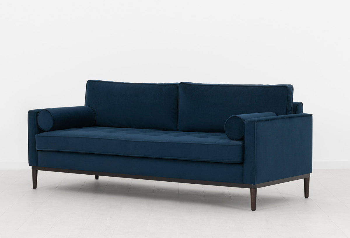 Model 02 3-Seater Sofa, Teal