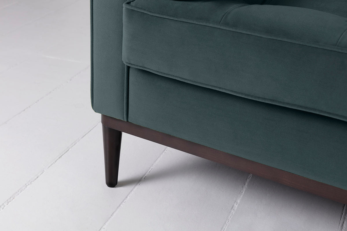 Model 02 2-Seater Sofa, Petrol