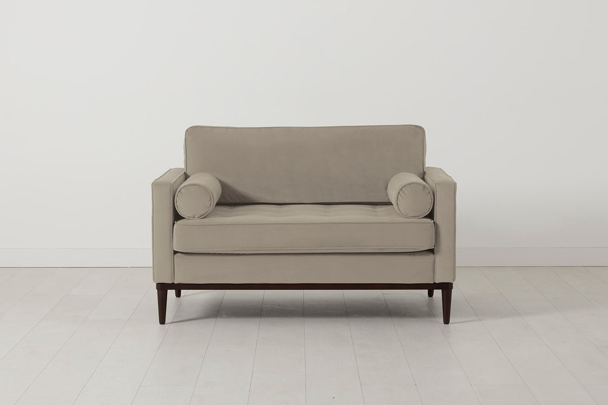 Model 02 Loveseat, Bone