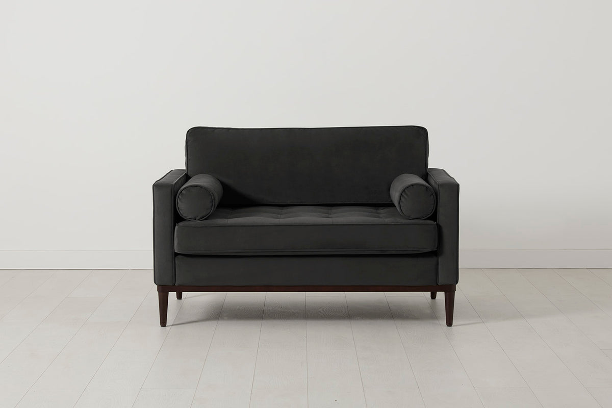 Model 02 Loveseat, Charcoal